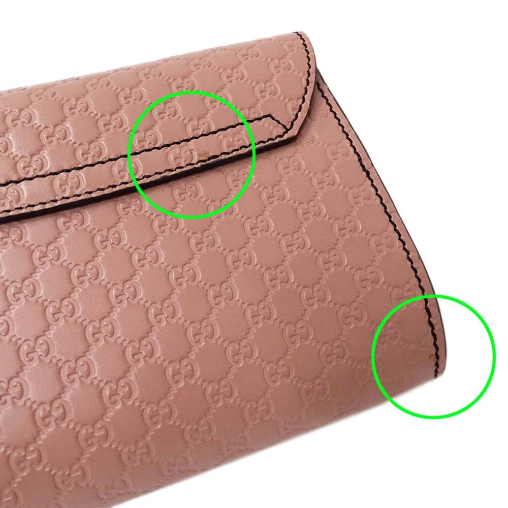 GUCCI Pink Leather Horsebit Shoulder Bag - Picture 13 of 14